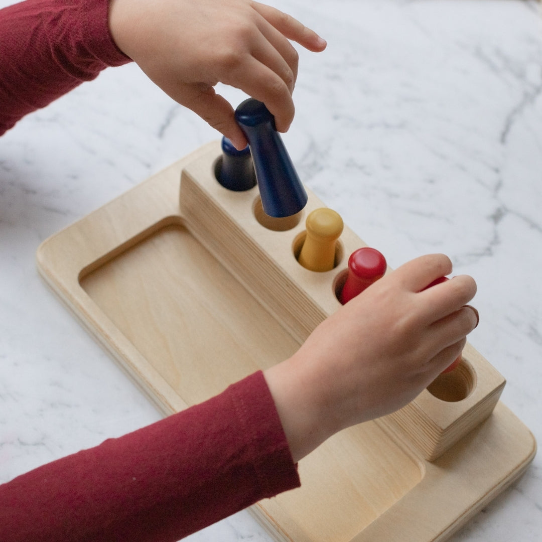Montessori Peg Box